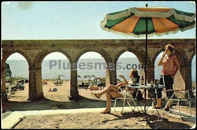 Vista parcial de la garrofa (almería)