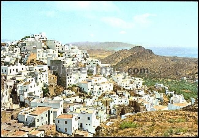 Vista general de mojacar (almería)