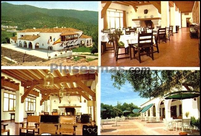 Hostal a orillas del río truchero en el bosque (cádiz)