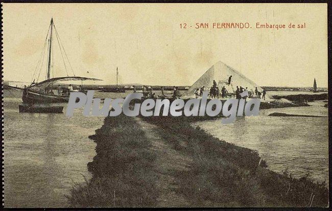 Embarque de sal en san fernando