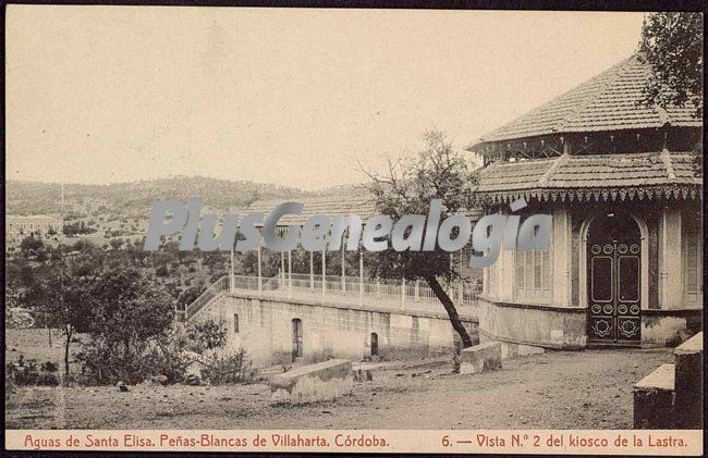Aguas de santa elisa en peñas-blancas de villaharta (córdoba)
