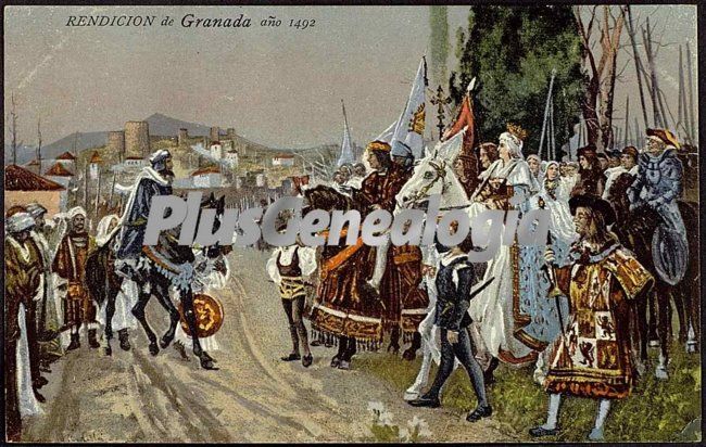 Rendición de granada años 1492