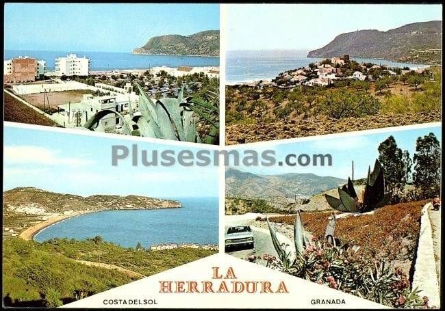 Cuatro bellas vistas panorámicas de la herradura (granada)