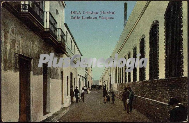 Calle luciano vásquez en isla cristina (huelva)