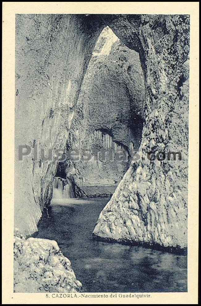 Nacimiento del guadalquivir en cazorla (jaén)