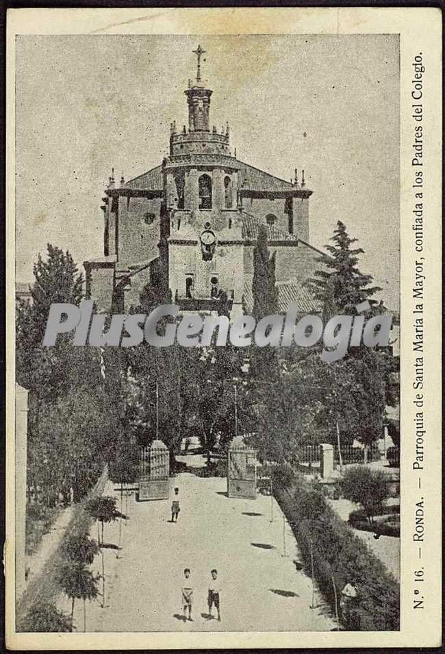 Foto antigua de RONDA