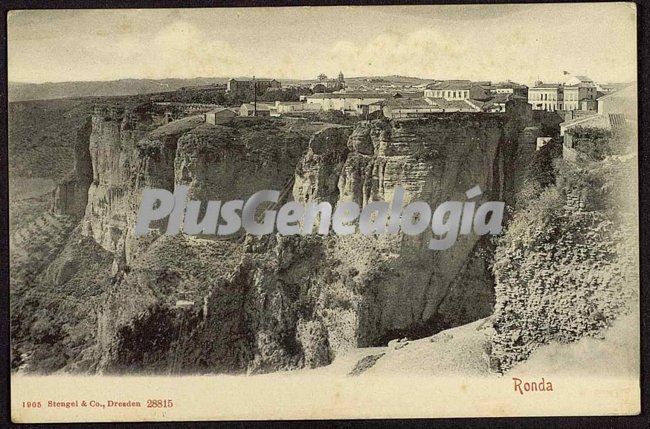 Foto antigua de RONDA