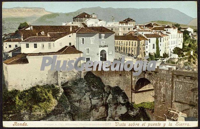 Foto antigua de RONDA