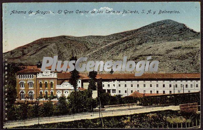 El gran casino de las termas pallarés y balnearios de alhama de aragón (zaragoza)