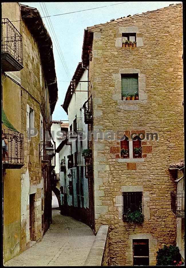 Calle de fernando el católico en sos del rey católico (zaragoza)