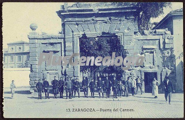 Puerta del carmen de zaragoza