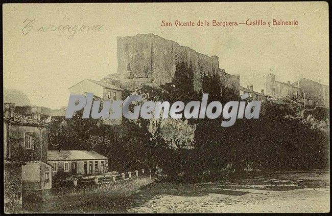 Castillo y balneario de san vicente de la barquera (cantabria)