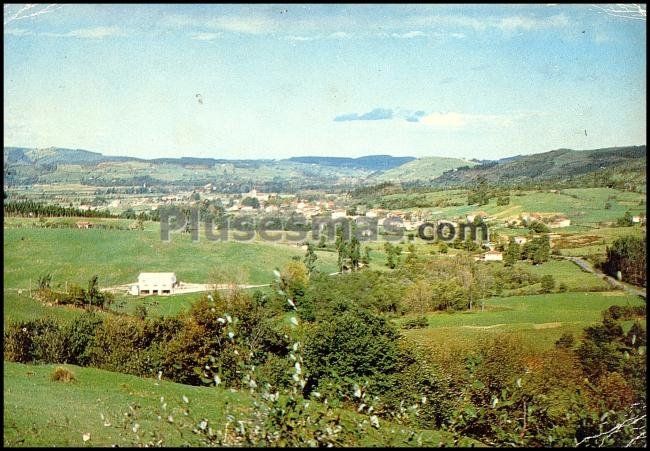 Vista panorámica de solorzano (cantabria)