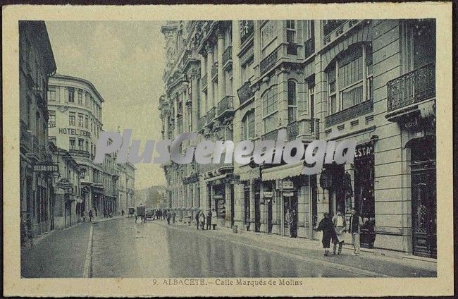 Calle marqués de molins de albacete