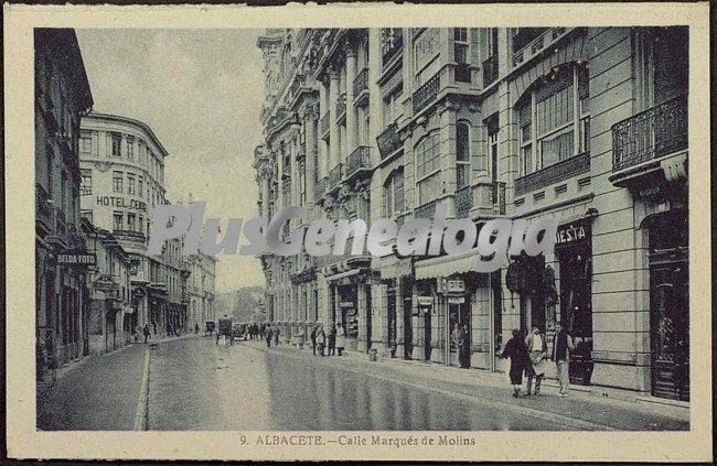Calle marqués de molins de albacete