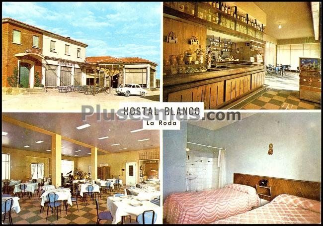 Hostal blanco en la roda (albacete)