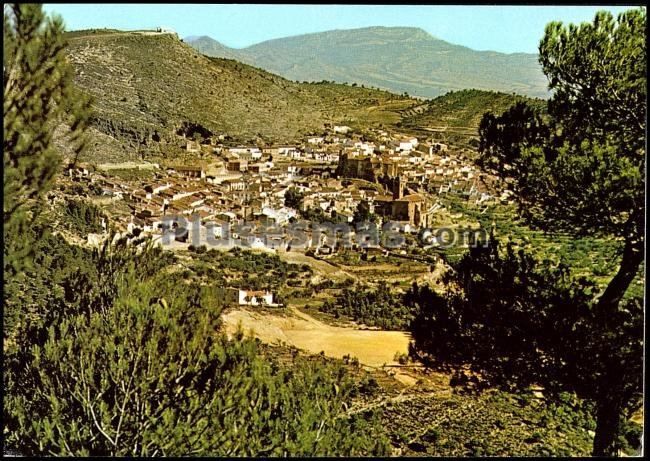 Vista general de yeste (albacete)