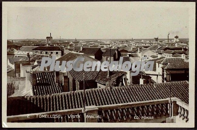 Vista parcial de tomelloso (ciudad real)