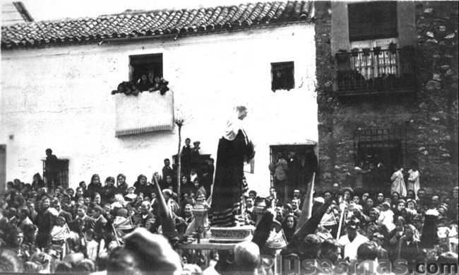 Procesión en valdepeñas