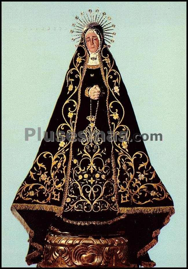 Virgen de la soledad de fuente de pedro naharro (cuenca)