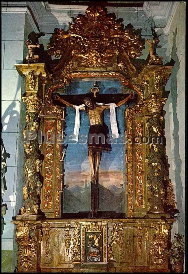 Retablo del santísimo cristo de la piedad, patrono de puebla de almenara (cuenca)