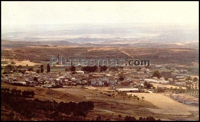 Vista general de almonacid de zorita (guadalajara)