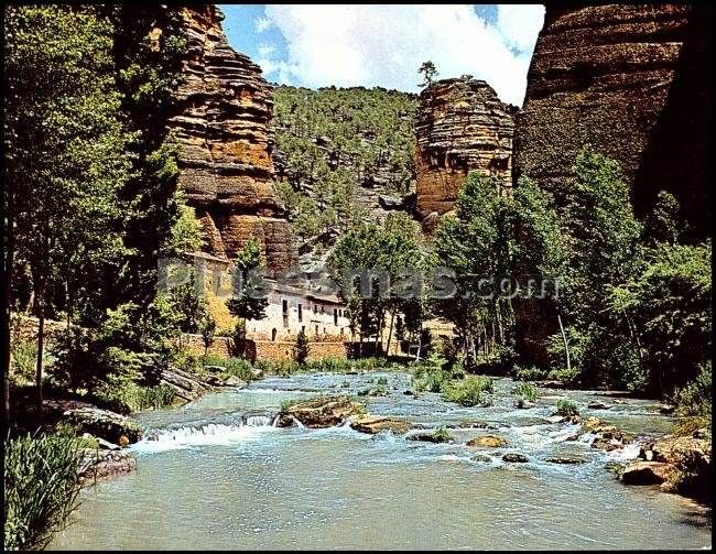 Barranco de la hoz. albergue del santuario de ventosa (guadalajara)