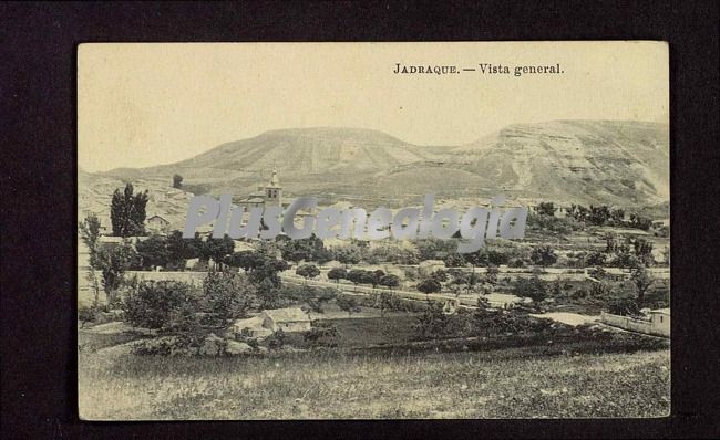 Vista general de jadraque (guadalajara)