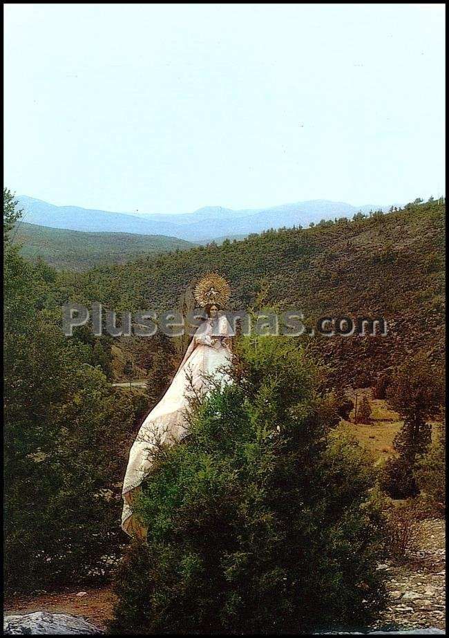 Virgen de enebrales, patrona de tamajón (guadalajara)