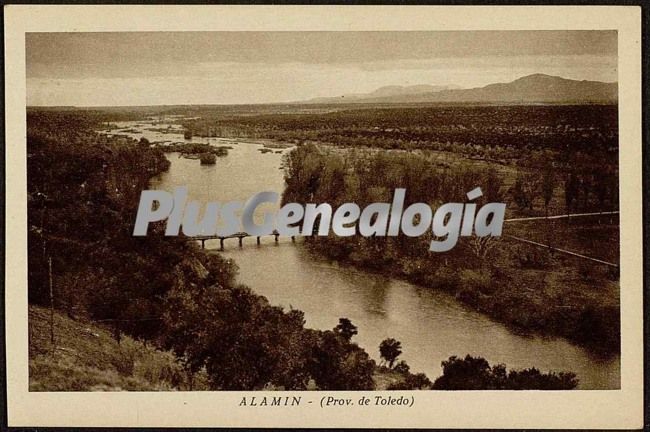 Paisaje de alamín (toledo)