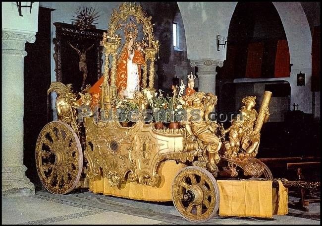 Carroza de nuestra señora de la caridad en camarena (toledo)