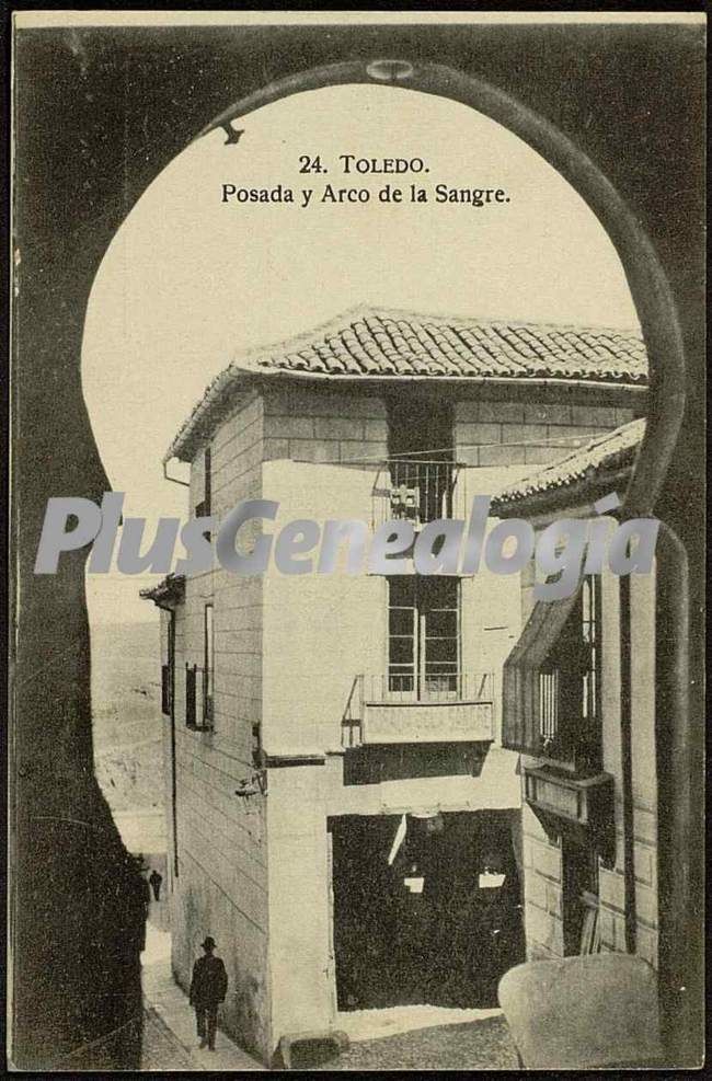 Posada y arco de la sangre de toledo