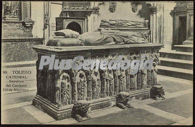 Sepulcro del cardenal gil de albornoz de toledo