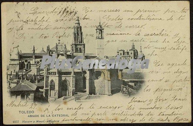 Abside de la catedral de toledo