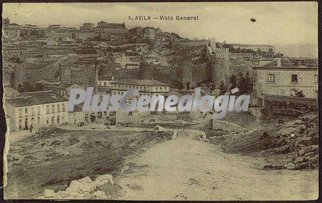 Vista general de ávila