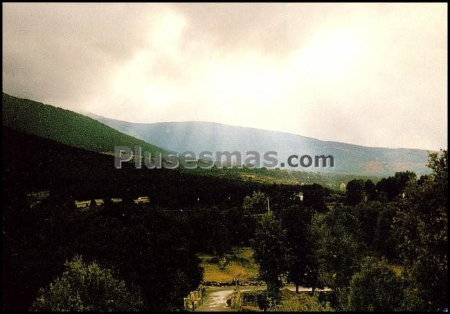 Vista parcial de bohoyo (ávila)