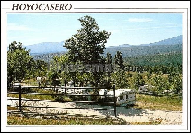 Camping en hoyocasero (ávila)