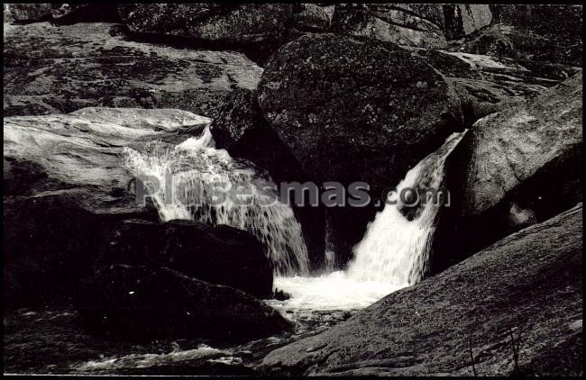 Las chorreras en hoyos del espino (ávila)