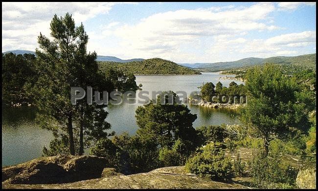 Paisaje del valle de iruelas en las cruceras (ávila)