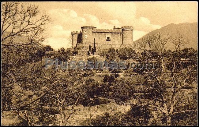 Sierra de gredos. castillo de mombeltrán (ávila)