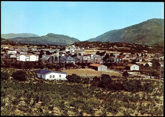 Vista parcial de navaluenga (ávila)