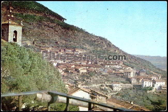 Vista parcial desde el pino de absalón de pedro bernardo (ávila)