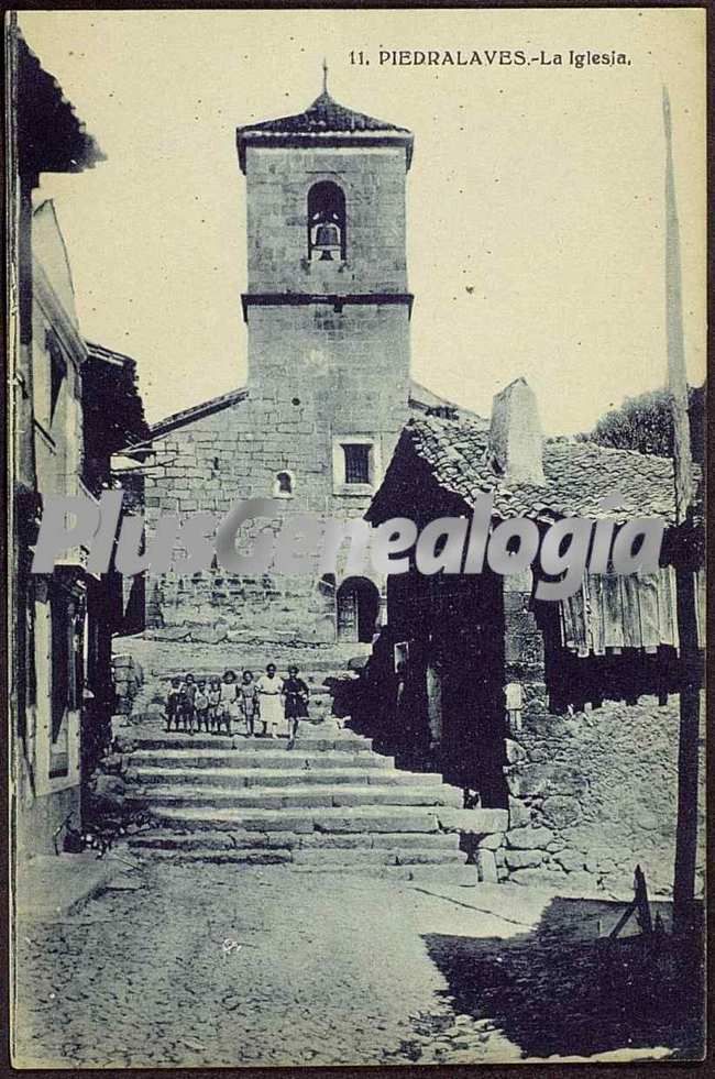 La iglesia de piedralaves (ávila)