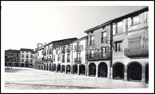 Plaza mayor de belorado (burgos)