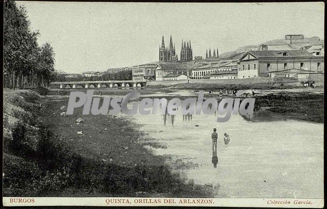 Orillas del arlazón en burgos