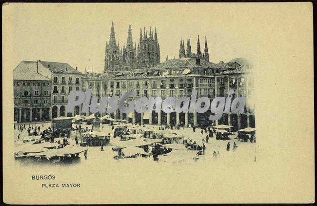 Plaza mayor de burgos