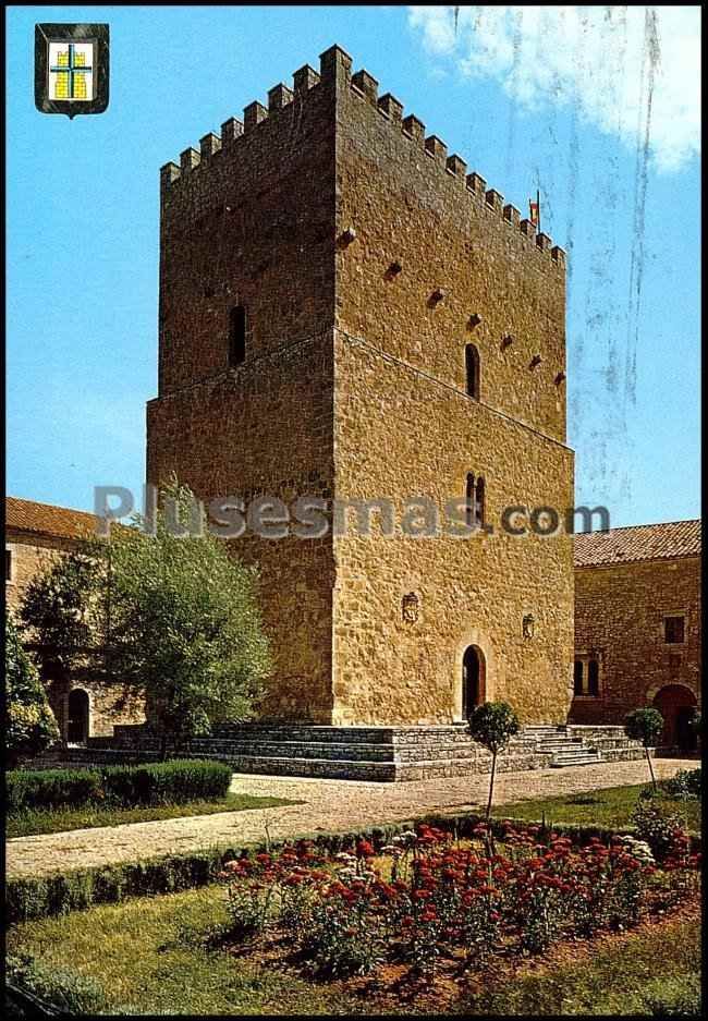 Torreón de los guzmanes del siglo xi en caleruega (burgos)