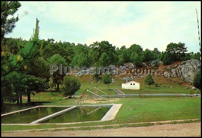 Paisaje de las piscinas de huerta del rey (burgos)