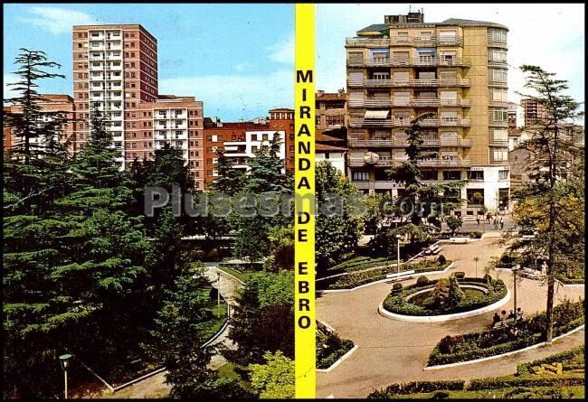 Parque calvo sotelo en miranda de ebro (burgos)