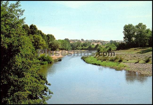 Vista parcial desde el puente de quintanilla del agua (burgos)
